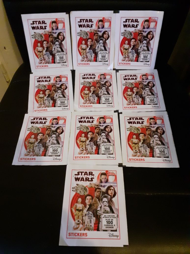 Star Wars Set de 20 plicuri stickere