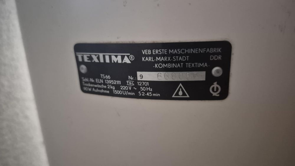 Портативна немска центрофуга Textima