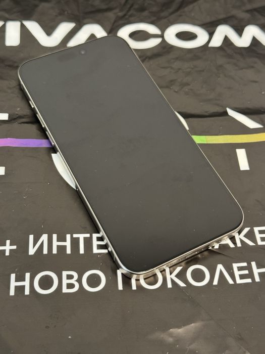 КАТО НОВ 256GB iPhone 15 Pro Max Vivacom Гаранция 2025 Natural