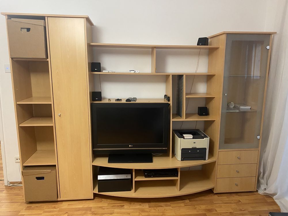 Set mobilier dormitor si comoda Tv