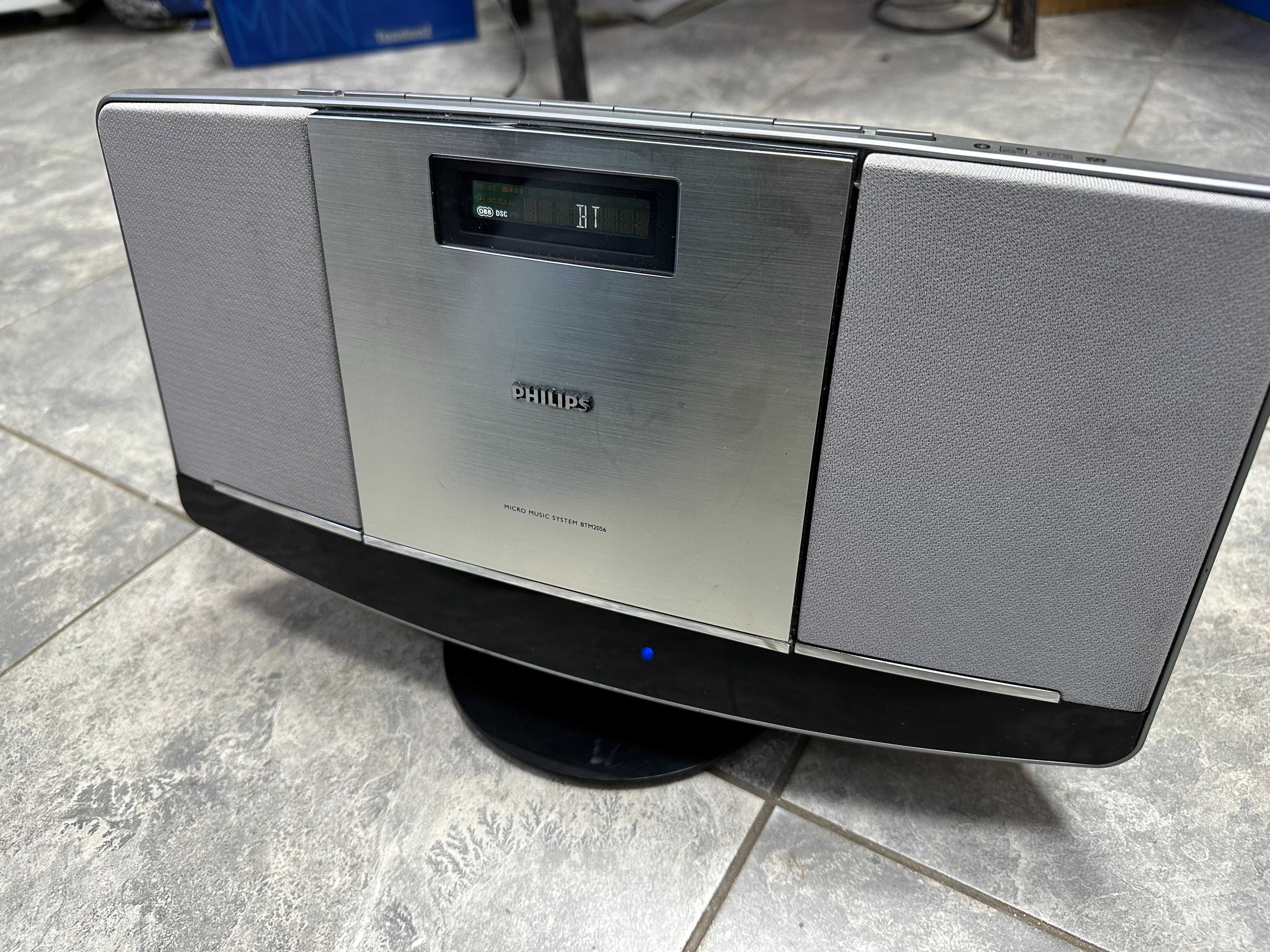 Аудио микросистема Philips BTM2056/12 CD Player,FM,USB,AUX,Bluetooth