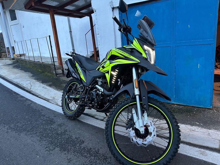 Кросов мотор/ ендуро BlackWolf 250 с документи