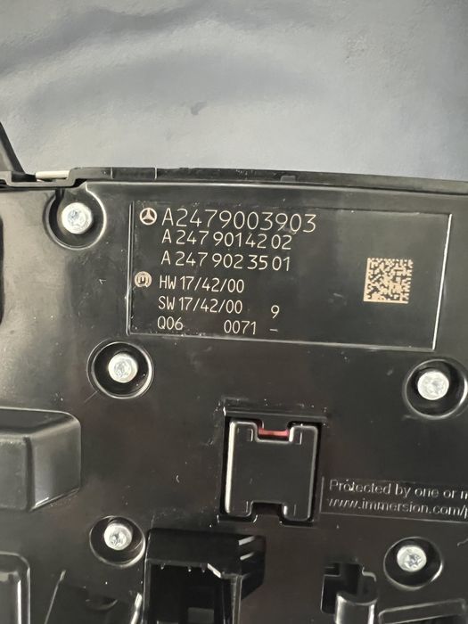 Joystick navigatie Mercedes A Class/B Class W177 GLA/CLA touchpad 2020