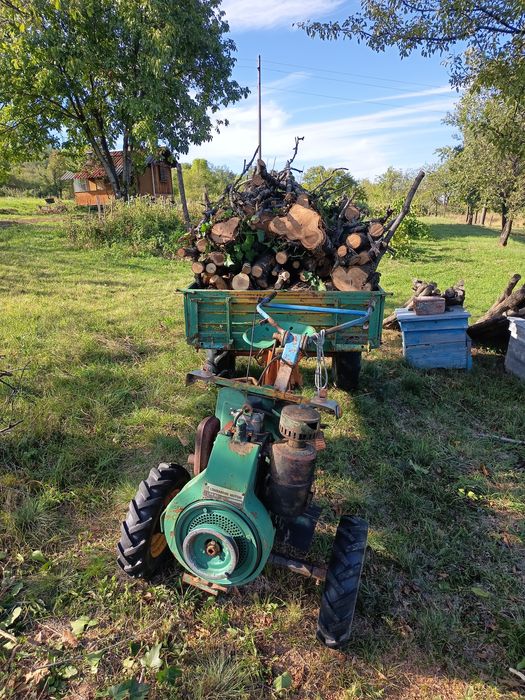 Фреза 4х4 трактор