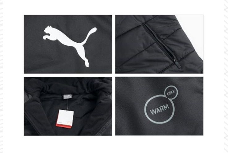 Зимно яке PUMA LIGA Sideline Bench Long - черно