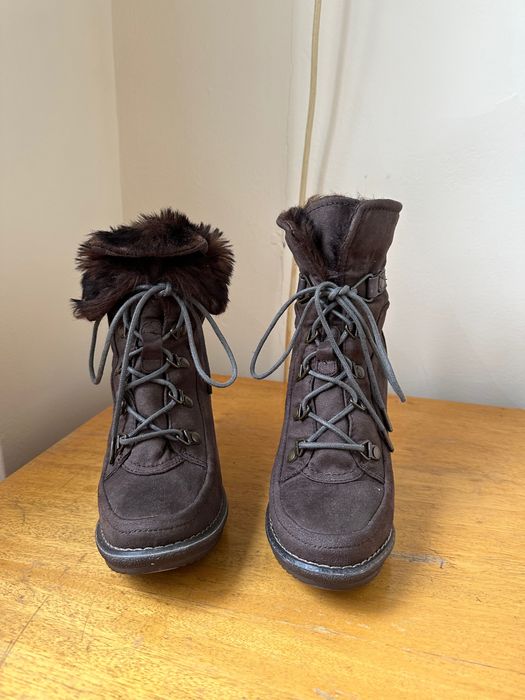 Кафяви дамски боти