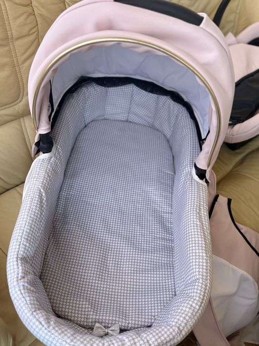 Carucior 3 in1 Krausman Prime Mirage Pink Gold