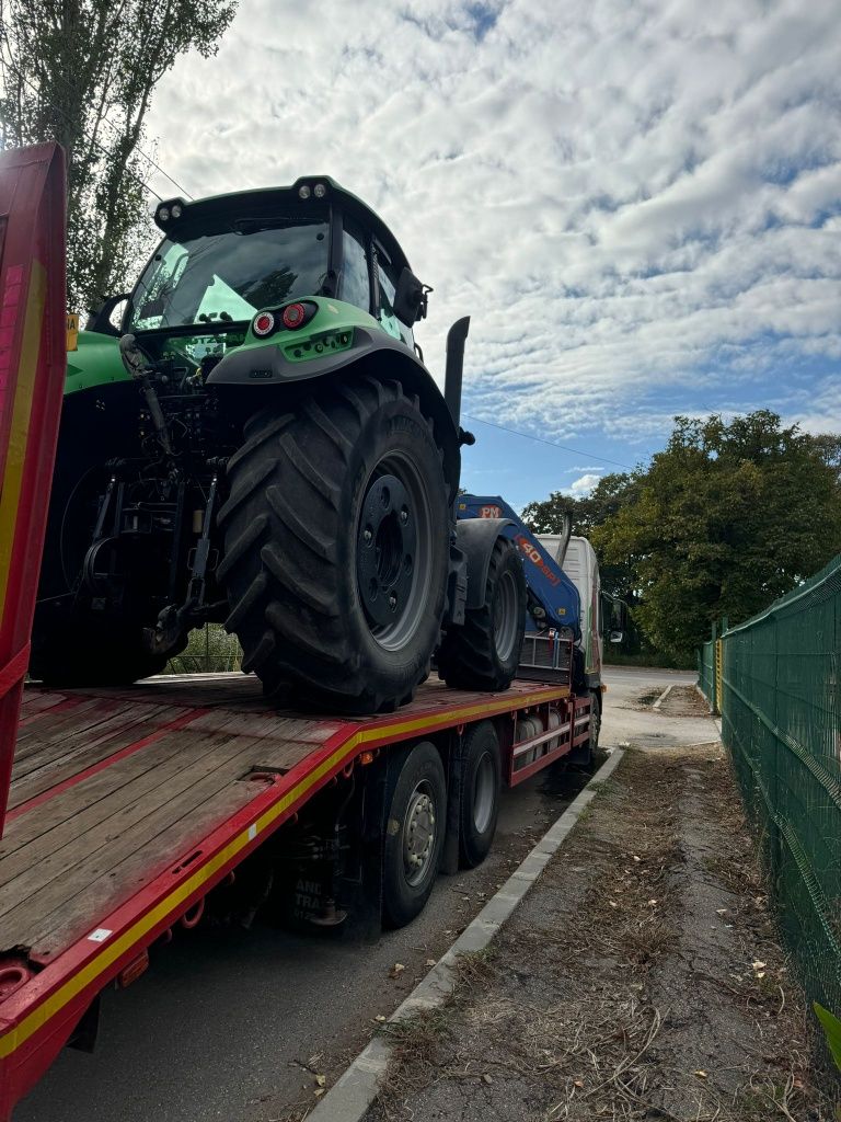 Servicii transport / relocări utilaje, camioane, stivuitoare