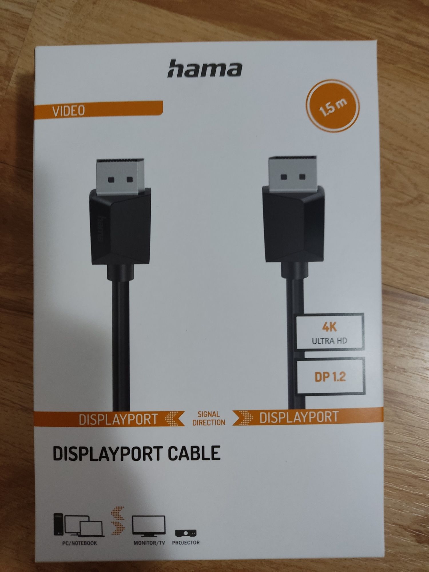 Display port cable (DP 1.2)