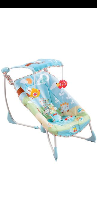 Бебешки шезлонг Fisher-price с музика и играчки