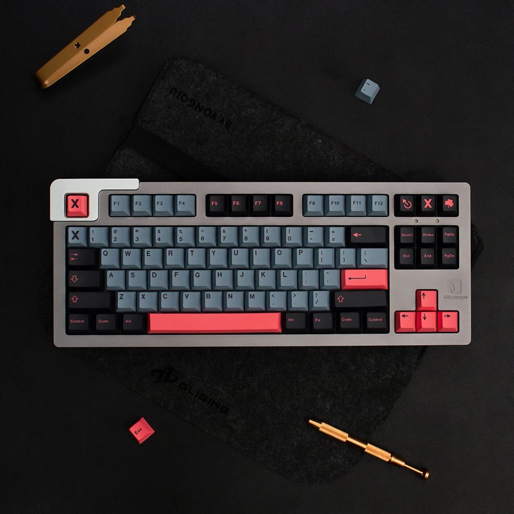 GMK Clones 8008 PBT Cherry