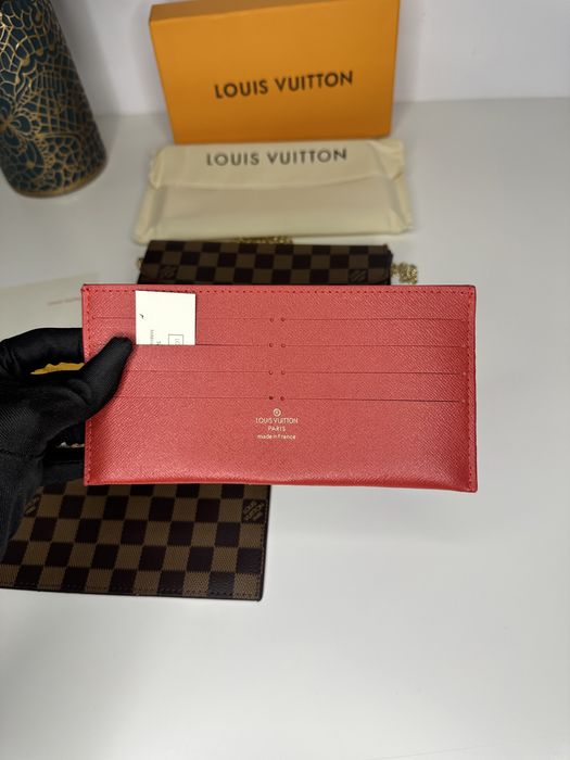 Geanta Louis Vuitton model FELICIE piele canvas 100% cutie cadou c:27