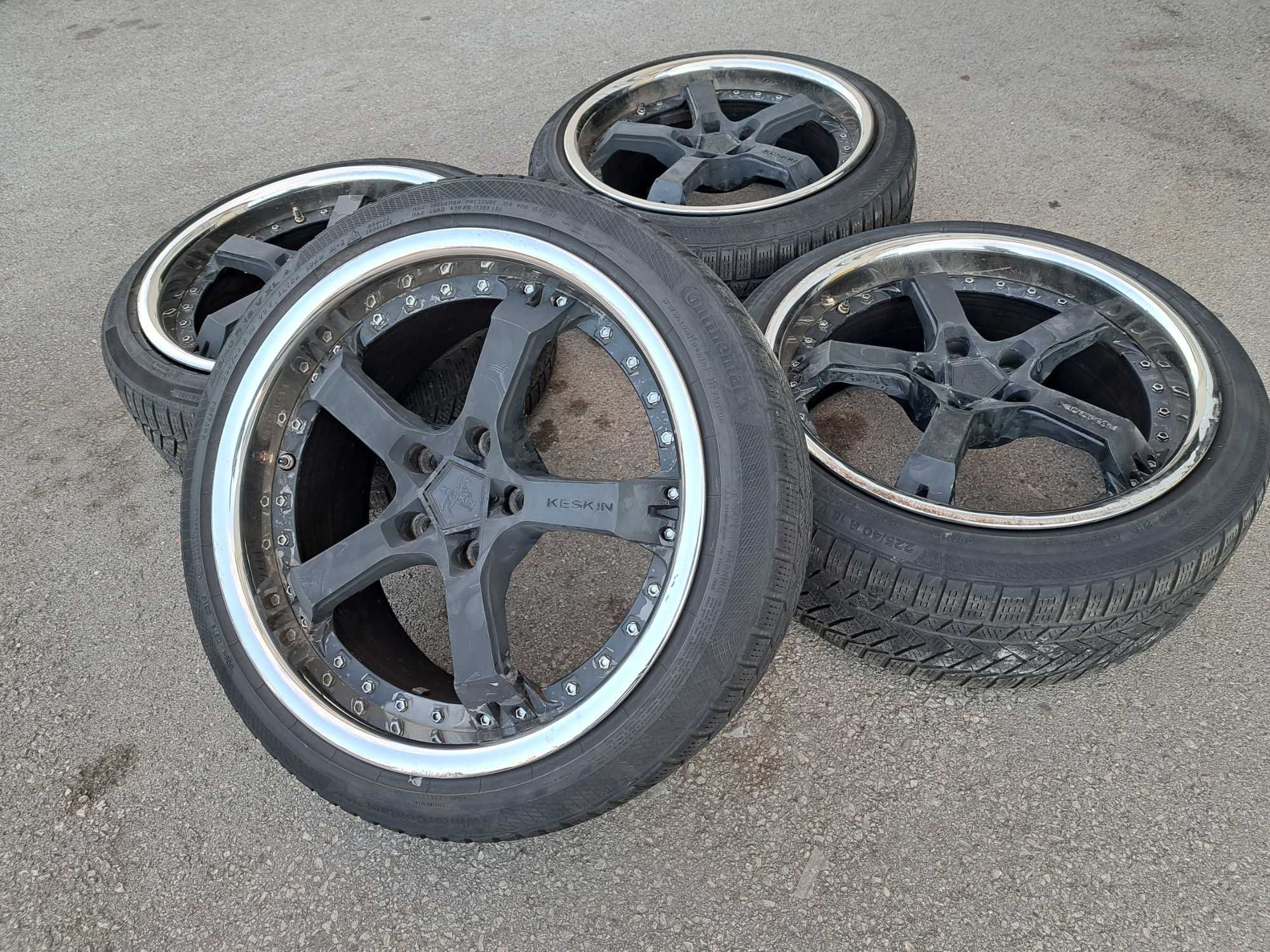 5x112/18 с гуми VW Audi Mercedes Skoda Keskin 5х112/18 Мерцедес Ауди