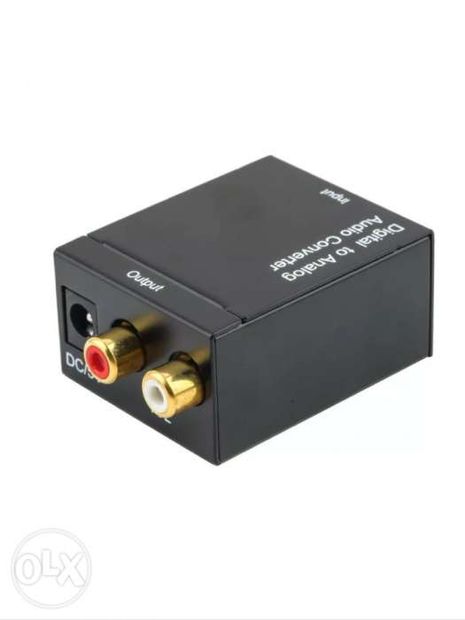 Convertor Digital Analog Audio Converter Optic Toslink RCA,Jack NOU
