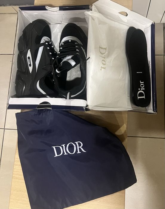 Dior b22 чисто черни НОВИ