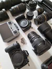 Nikon z7 ii, d3300, sigma 105mm, tamron 18-270mm, 85mm, 24-70mm, ftz 2
