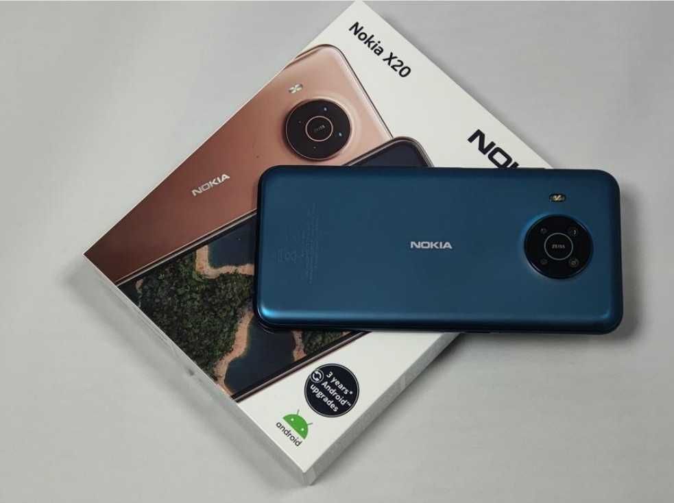 Nokia X20, Dual SIM, 128GB, 6GB RAM, 5G, Nordic Blue