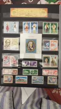 Colectie timbre romanesti si straine