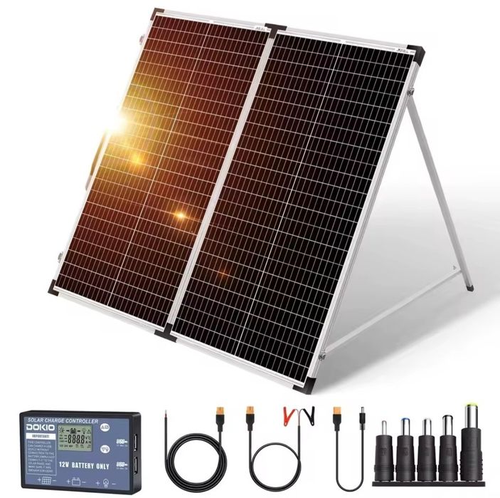 Преносим соларен панел 160W Dokio