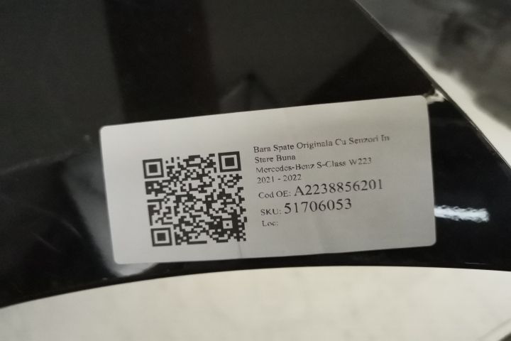Оригинална задна броня със сензори в добро състояние Мерцедес-Бенц С-К