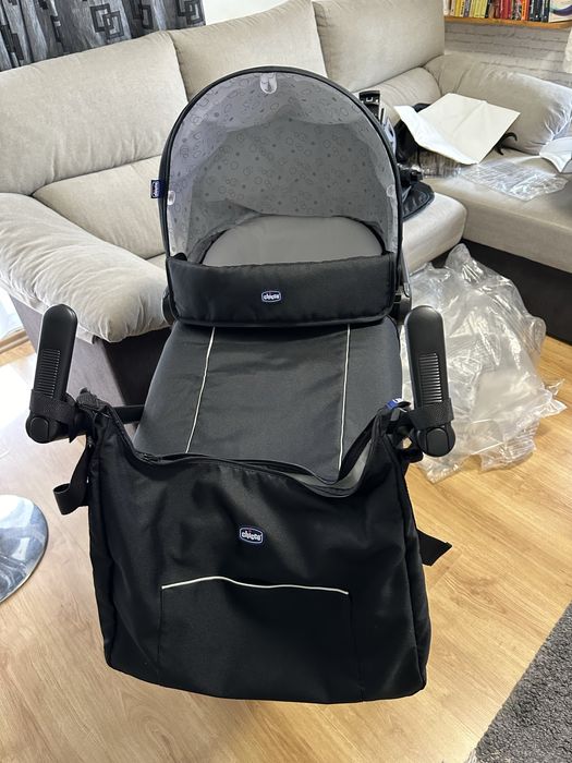 Carucior Chicco 3 in 1 TripSprint, Black Night, 0 luni+