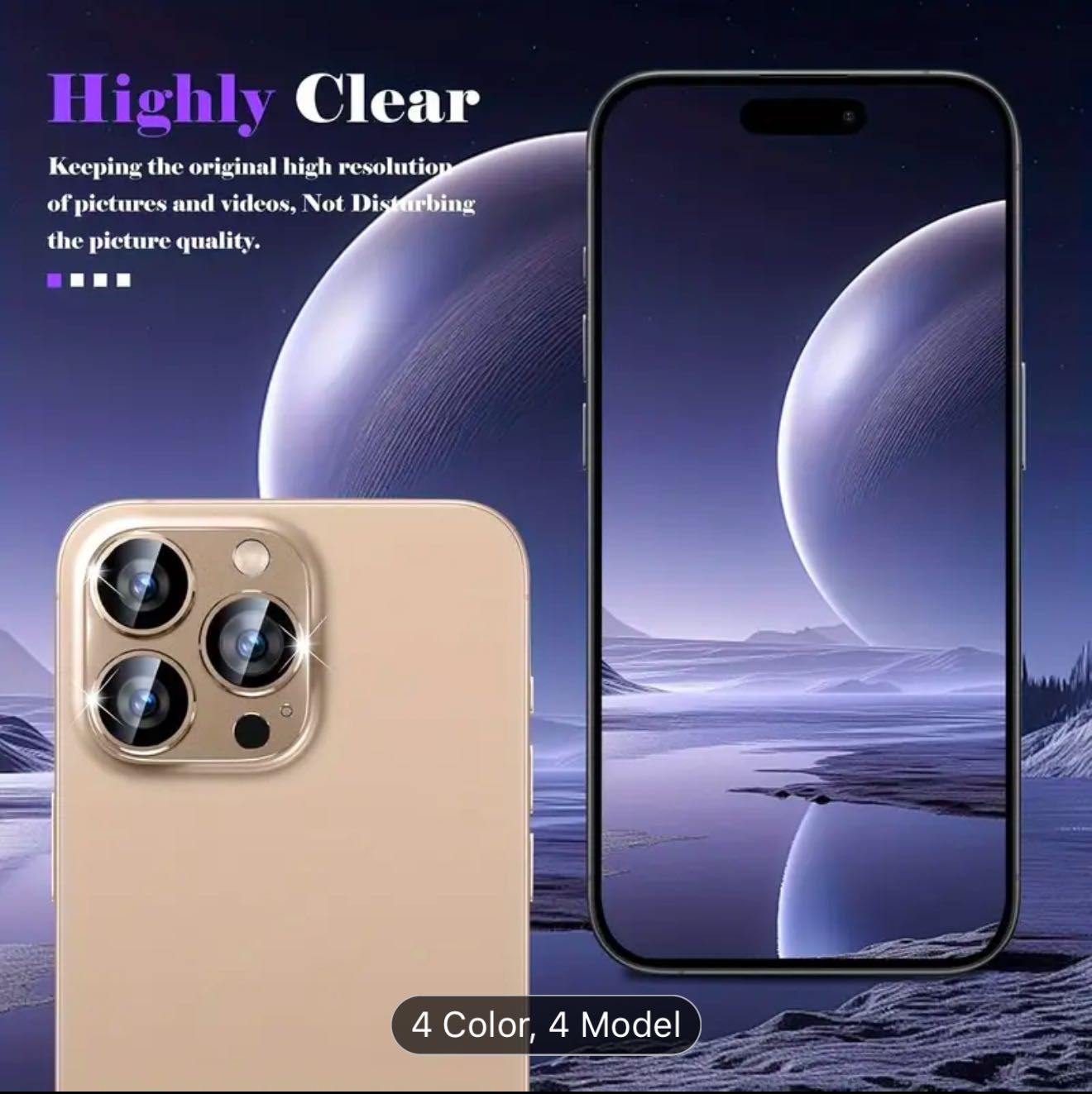Протектор за камерите на няколко модела iPhone