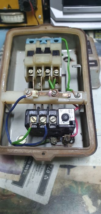 Intrerupator motor cu contactor.