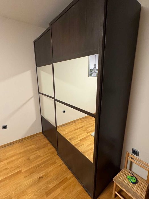 Гардероб 180 см/220 , МДФ и Фурнир