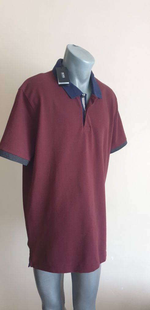 Hugo Boss Parlay 11 Pique  Regular Fit / 2XL НОВО! ОРИГИНАЛНА Тениска!