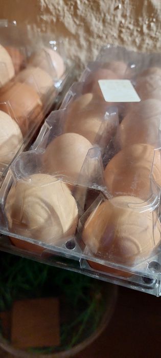 Oua de gaini cescute  natural