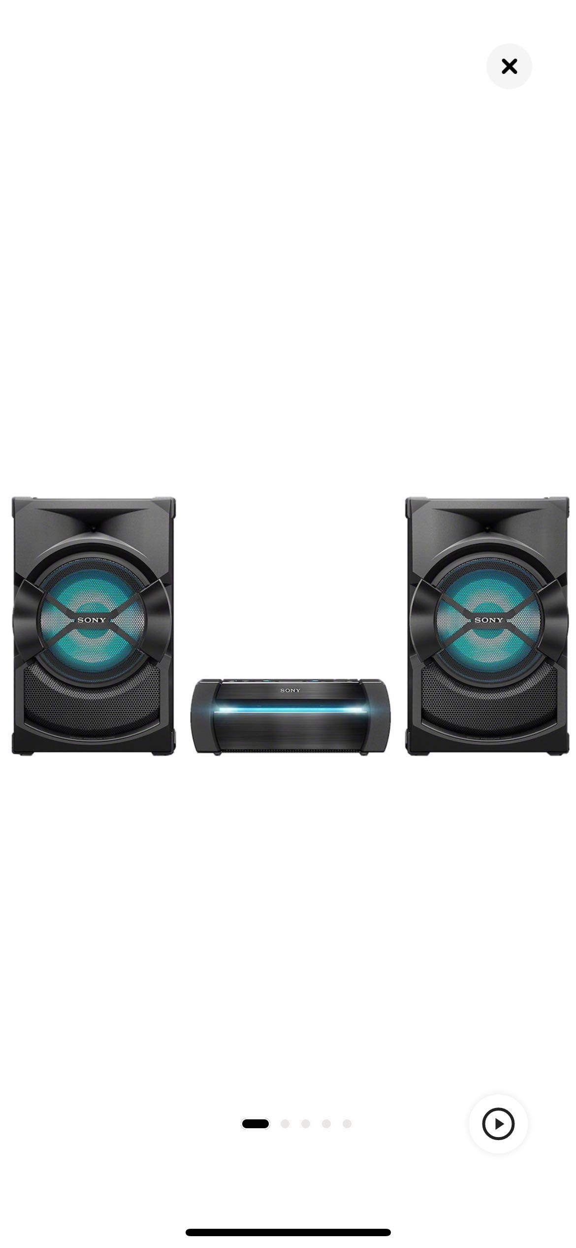 Sistem Audio Sony SHAKE-X30 High Power, Hi-Fi, Bluetooth, NFC