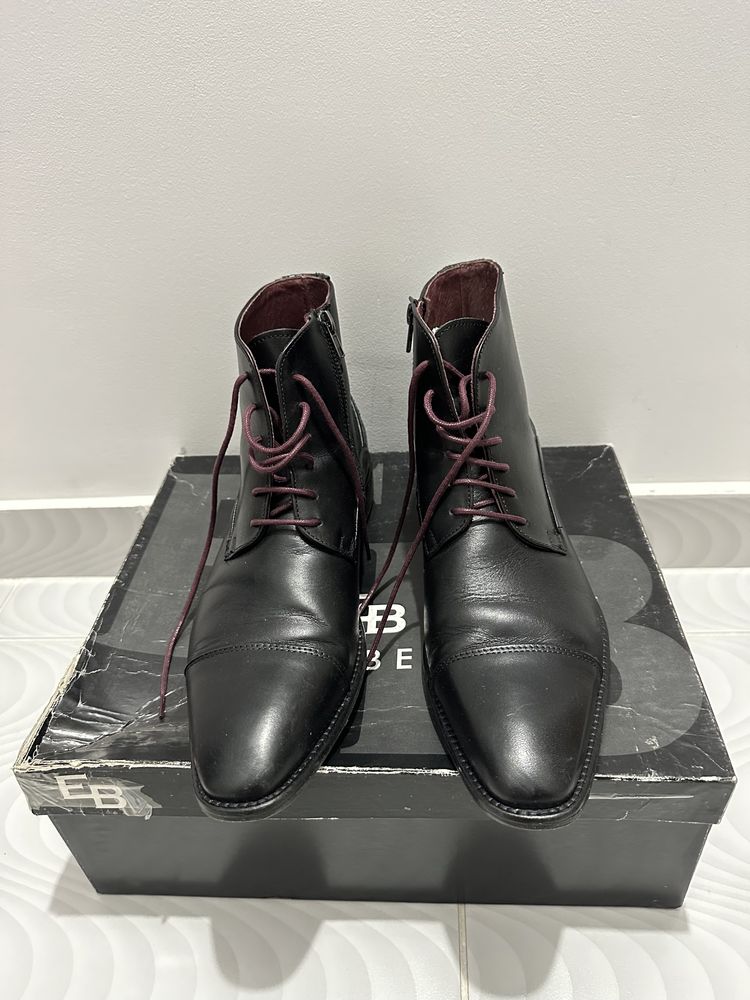 Ghete Chelsea, ghete, botine piele Benvenuti Enzo Bertini