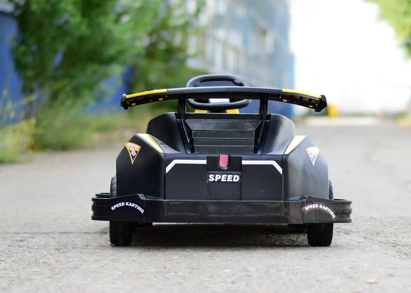 Masinuta-Kart electric pentru copii 3-11 ani, Racing 90W 12V 7Ah