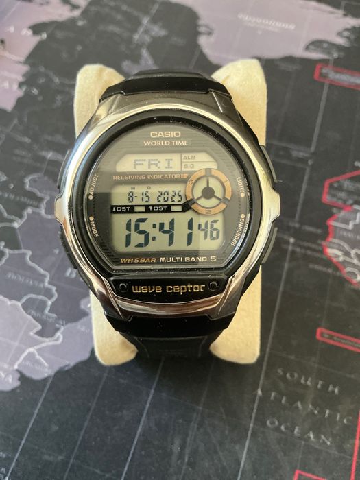 Ceas Casio World time, Waveceptor, Quartz