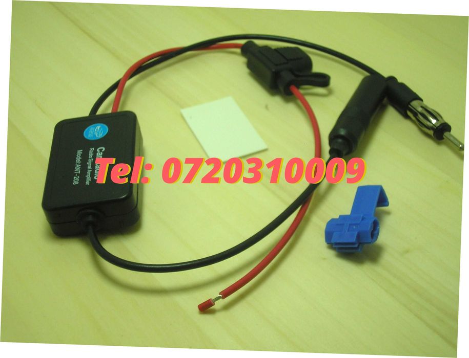 Amplificator Pentru Semnal Antena Radio Auto Camioane Etc Fm 12v