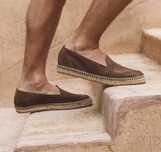 Pantofi casual espadrile 43 mocasini lucrati manual Senator NOI piele