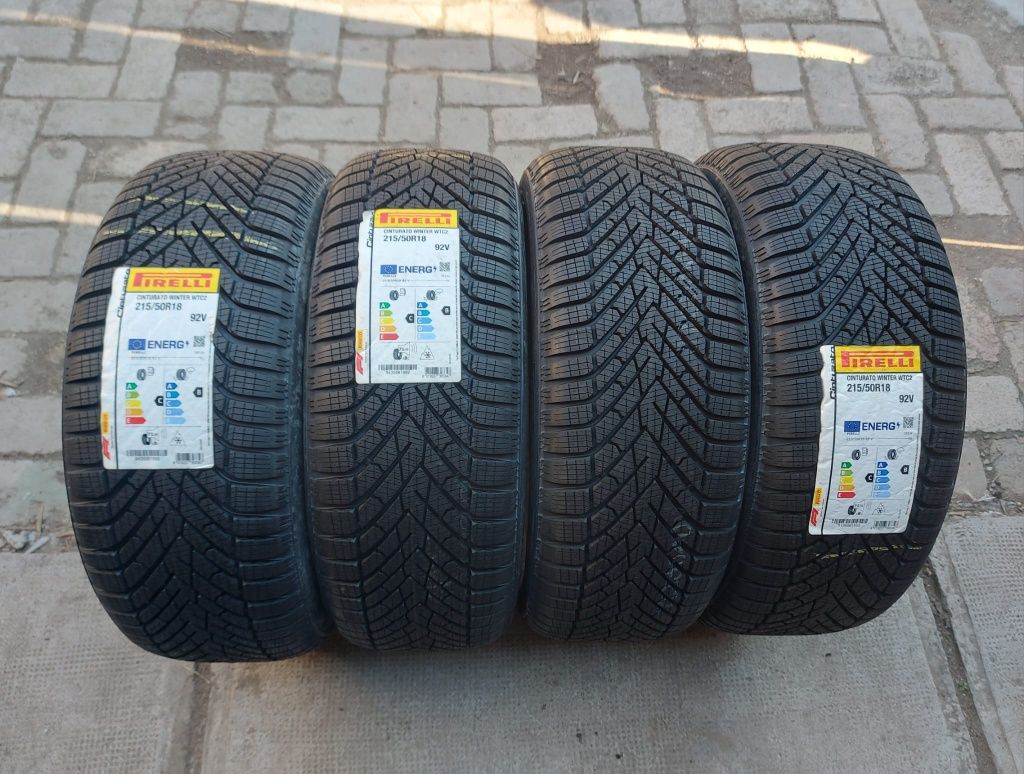 Set 4buc 215/50 R18 92V Pirelli Cinturato Winter 2 M+S iarnă