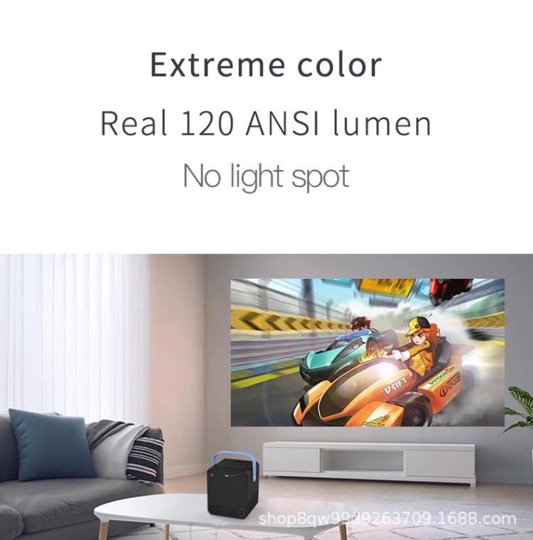 Умный проектор E300 4K 3D на Android