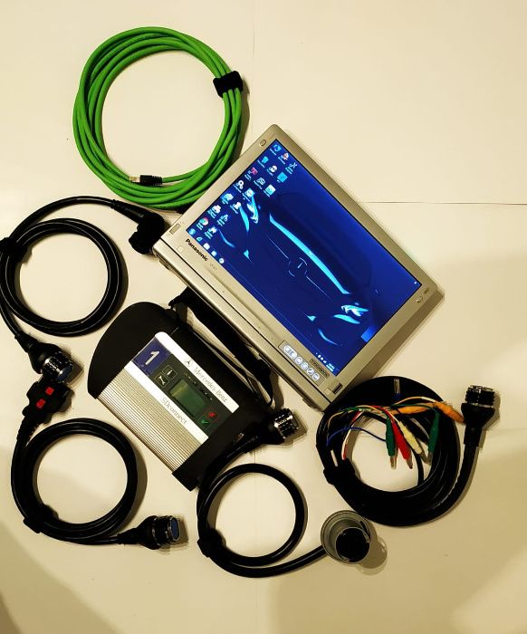 Kit Tester Auto Mercedes MB Star C4 + Laptop Panasonic I5 CFC1 Touch