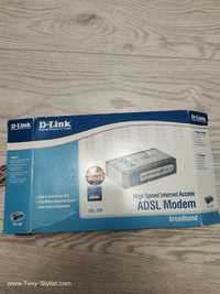 Модем ADSL, D-Link DSL-200/RU, USB, со сплиттером