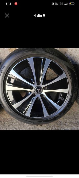 Jante(roți) originale Mercedes E class R18 iarnă + vară