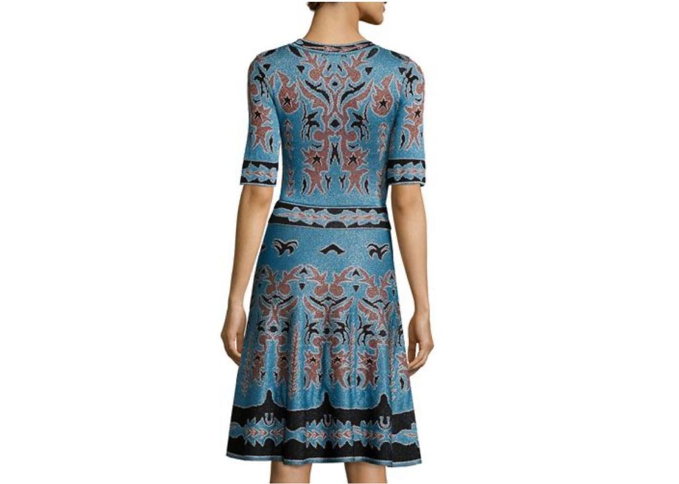 Къса плетена рокля M Missoni, XS - S, нова