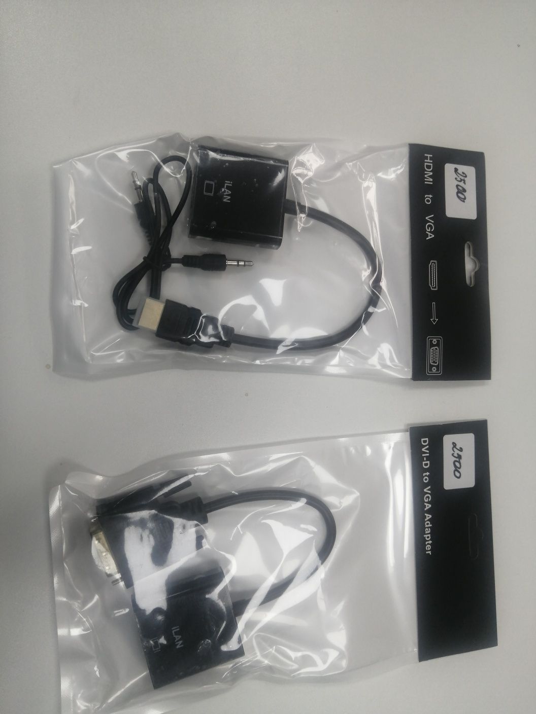 Переходник VGA - DVI, HDMI - VGA новые