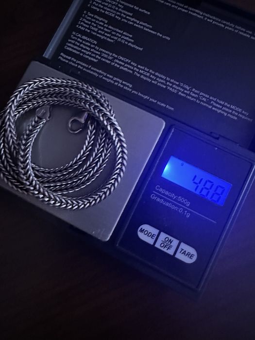 Lanț de Argint 925 - Fox Tail