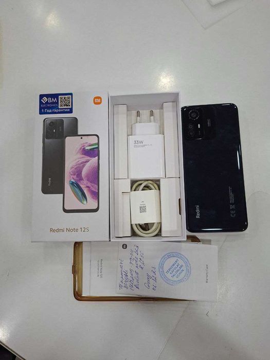 Redmi Note 12S 8/256GB Onyx Black