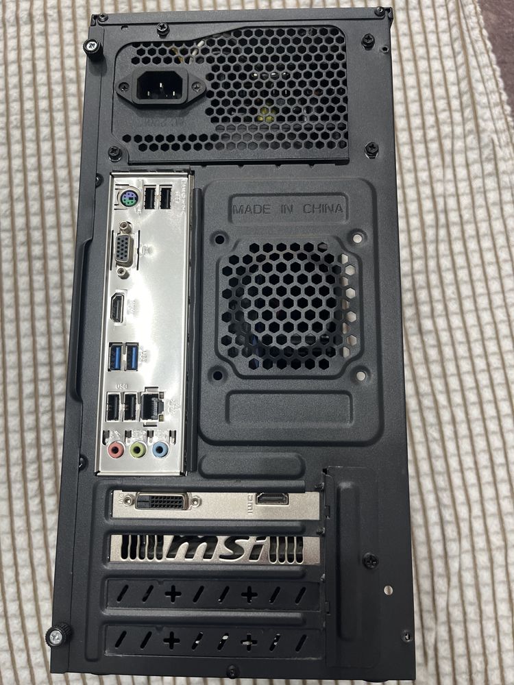 Надежный ПК Intel i5 / SSD + HDD / GT 1030 — готов к работе и играм!