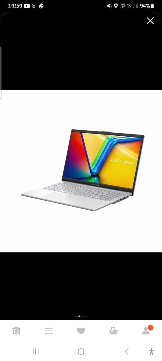 Noutbuk asus vivobuk