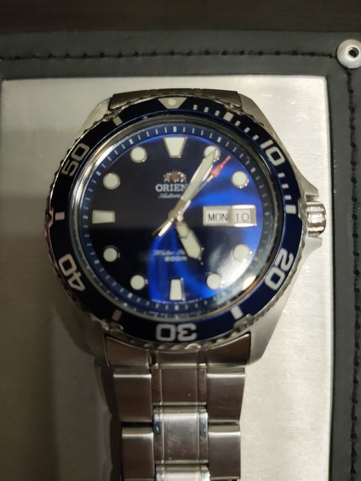 Часовник Orient Ray ll и Fossil gareth 5
