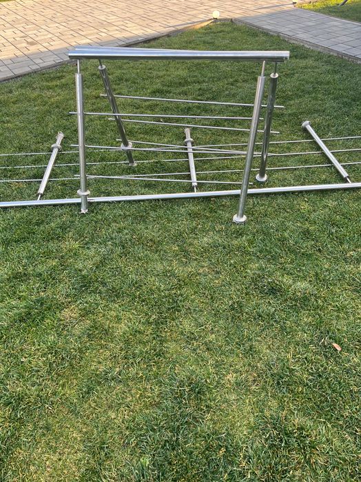 Balustrada exterior inox