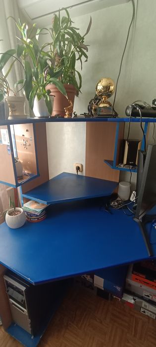 Компьютерный стол и шкаф